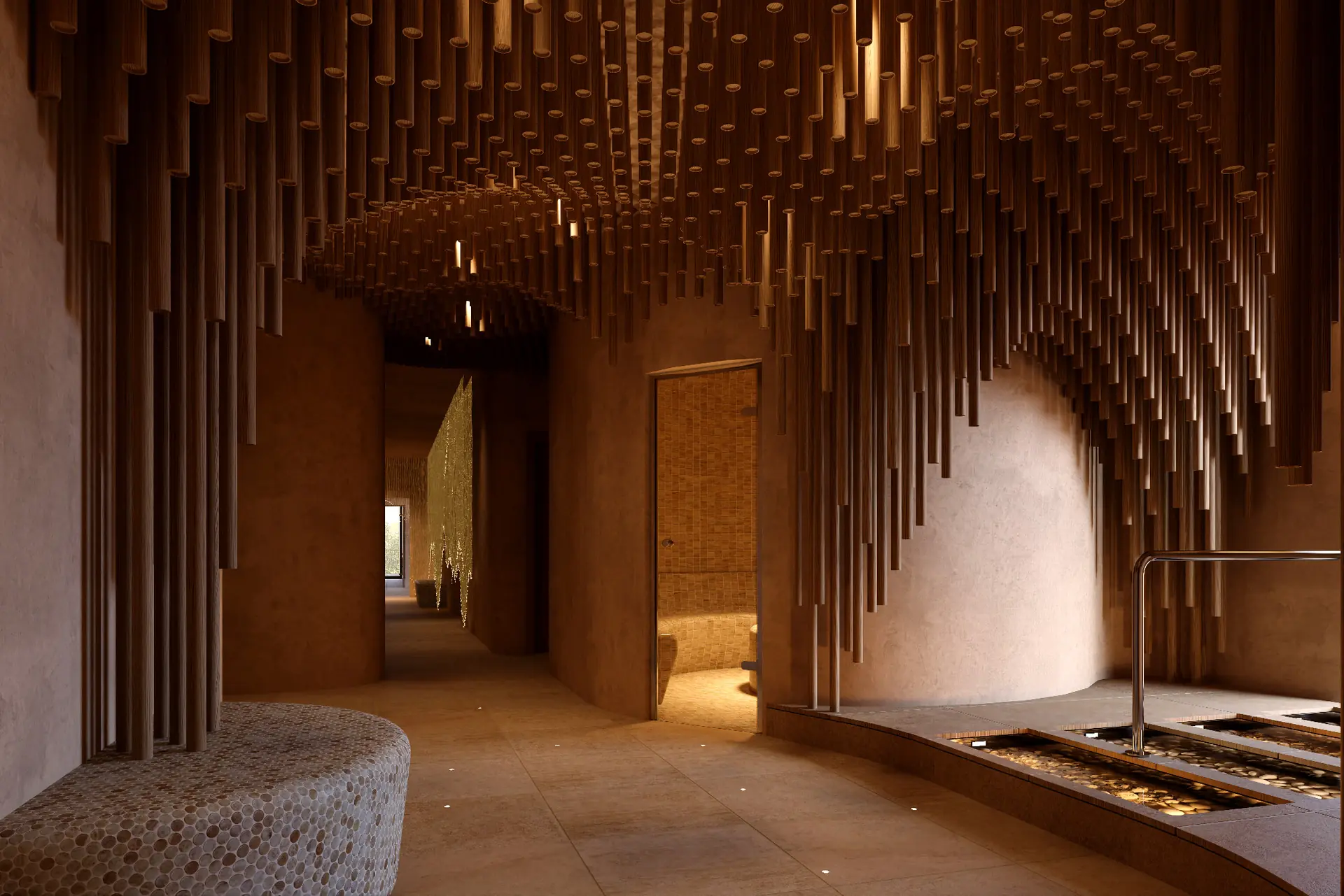 RSP Wellness — Sauna— vizualizácia 2027